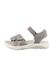 LURCHI Sandalen 'Fiori' grijs / stone grey / zilver
