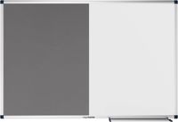 Legamaster UNITE combibord vilt-whiteboard 60x90cm grijs