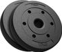 Rebel Active Serie - Bitumineuze Olympische Gewichtset - 2x10kg Schijven - Zwart