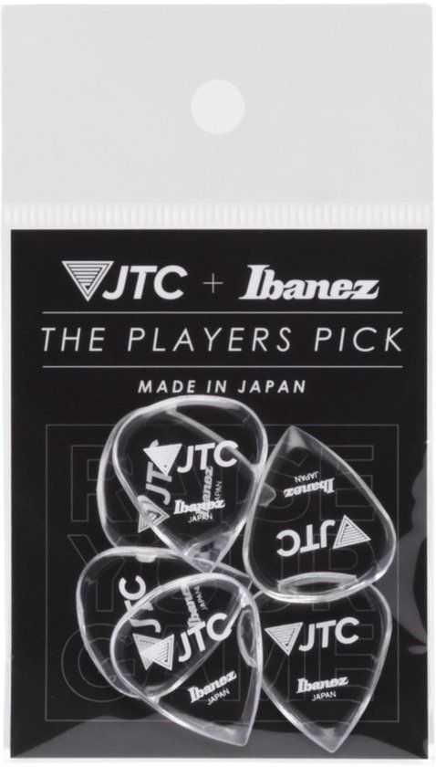 Ibanez PJTC1 Jam Track Central Short Teardrop Guitar Pick 2.5mm (6-Pack)