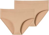 Schiesser Panty Unique Micro Dames Beige Effen L