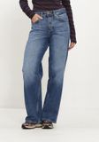 Lee Rider Loose Jeans Dames - Blauw - Maat W26
