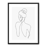 cuadro Icecat cuadro woman line art v