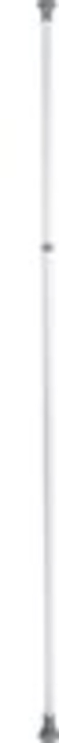 Wenko Herkules Hoofdstang - 165-300 cm - Wit - RVS