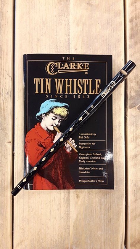 Clark e Tin Whistle Triple-pack Whistle + Boek + CD - 8774120003754