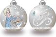ARDITEX Frozen Kerstbal Memories Zilverachtig 10 Stuks Plastic (Ø 6 cm)
