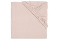 Jollein Hoeslaken Jersey - Wild Rose - 70 x 140 cm - 100% katoen - oudroze