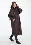 Weather Report Regenjas Vrouwen S Bruin-grijs