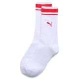 PUMA 1 paire de chaussettes mi-hautes, Accessoires, Blanc, 39-42