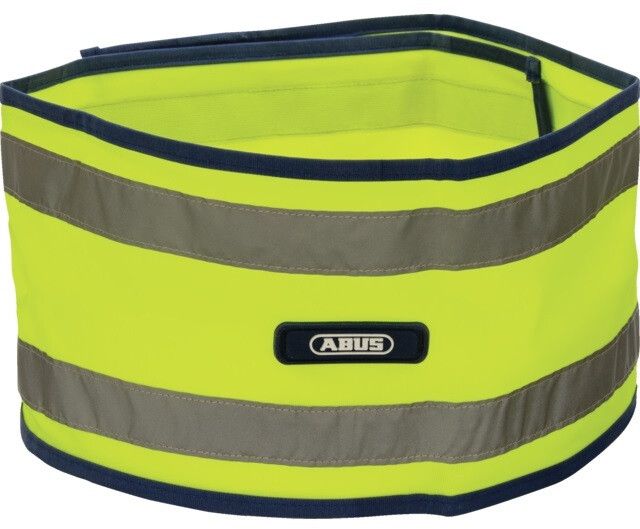 ABUS Lumino X-Urban Regenhoes voor rugzak met reflecterende strepen, geel