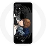 Samsung Etui voor Samsung Galaxy A22 5G Light Yagami Death Note Anime etui