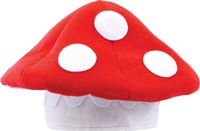Bristol Novelty Unisex Toad Stool Hat (Red/White)