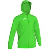Joma Menfis Jas Met Kap Kinderen - Fluo Groen | Maat: 5XS (116)
