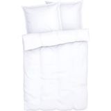 LIVARNO HOME Parure de lit en satin de lyocell, 260 x 240 cm (blanc)