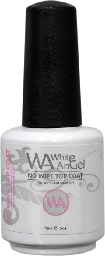 gellex NO WIPE Top Coat 15ml gellak nagels gel nagellak gelpolish shellac gel nagels