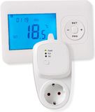 Quality Heating RF-OPTIMA Draadloze programmeerbare thermostaat inclusief PLUG in ontvanger-Penaarde (BE)