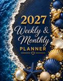 2027 Weekly & Monthly Planner: 16-Month Organizer (Sept2026–Dec 2027)