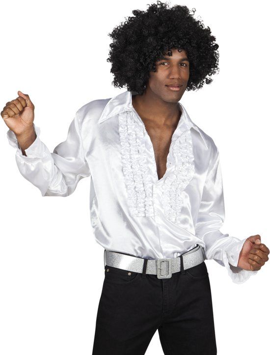 Boland Party Shirt - Wit - XXL - 8712026021090