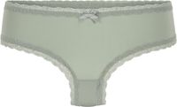 Hunkemöller Dames Lingerie Brazilian v-shape London - Groen - maat XS