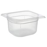 APS 82138 GN 1/6 Polypropyleen Transparante Container met literschaal