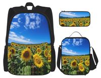 Sac à dos Tournesol avec boîte à lunch isotherme