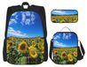 Sac à dos Tournesol avec boîte à lunch isotherme