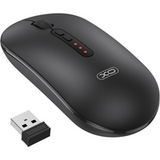 XO Design M13 Souris sans fil tri-mode silencieuse, 1600DPI, BT / Wi-Fi, Noir