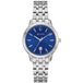 Bulova 96M166 Dames Polshorloge Analoog Quartz Blauw Staal