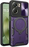 Techsuit Hoesje geschikt voor Motorola Moto G06 - CamGuard Pro Back Cover - Paars