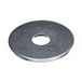 Ram Ram sluitring van verzinkt staal, gat 6 mm, buiten 25 mm, grijs, doos met 500 stuks
