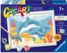 Ravensburger CreArt: Springende Dolfijn – Schilderen op Nummer
