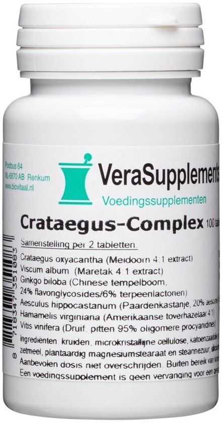 VeraSupplements BIOVITAAL CRATAEGUS COMP Tabletten