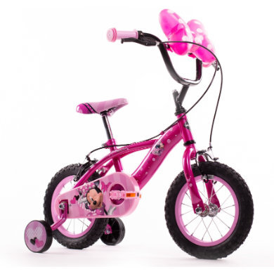 Huffy United Wheels Minnie 12 inch fiets, roze