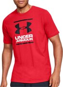 Under Armour GL Foundation Sportshirt - Maat S - Mannen - rood/zwart/wit