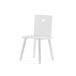Kid's Concept Chaise en bois Star 56 cm Blanc