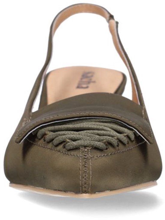 Sacha Dames Groene Slingbacks Maat 39
