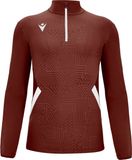 Macron Victory Fraser Ziptop Hommes - Bordeaux / Blanc | Taille : 4XL