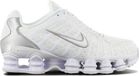 Nike Shox TL - Heren Sneakers Sportschoenen Schoenen Wit Zilver AV3595-100