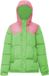 MyMo Gewatteerd jack Sappig groen roze
