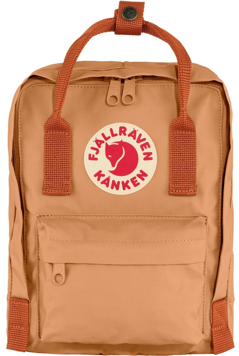 Fjällräven Fjällräven Kånken Mini Unisex Rugzak - Peach Sand-Terracotta Brown