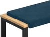 vidaXL Bankkussen fluweel Blauw