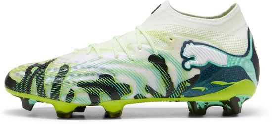 Puma Future 9 Ultimate FG voetbalschoenen Geel/Wit Maat 45