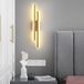 Comely Moderne LED Wandlamp, 16W Goud 3 Kleurtemperaturen 3000K/4000K/6500K LED Wandlamp voor Slaapkamer, Woonkamer, Eetkamer, Gang, Trap