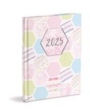 Agenda 2025 januari-december 2025, hardcover, wekelijks, geruit