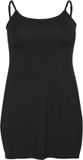 KAFFE Curve Jena Strapless Jurk Zwart Diep XL
