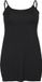 KAFFE Curve Jena Strapless Jurk Zwart Diep XL