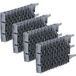 Vhbw 4x Brosse Compatible Avec Zodiac Vortrax Trx 7500 Iq Vortrax Trx 7700 Iq Robot Aspirateur De Piscine - En Caoutchouc, 24,5 X 13 X 3 Cm