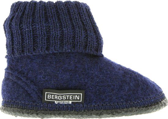 Bergstein Cozy Sloffen - Kinderen - Dark blue - 8718191066911