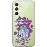 ERT GROUP Mobiele telefoonhoes voor Samsung A54 5G Original en officieel gelicentieerd Star Wars-motief R2D2 002 past perfect bij de vorm van de mobiele telefoon, gedeeltelijk bedrukt