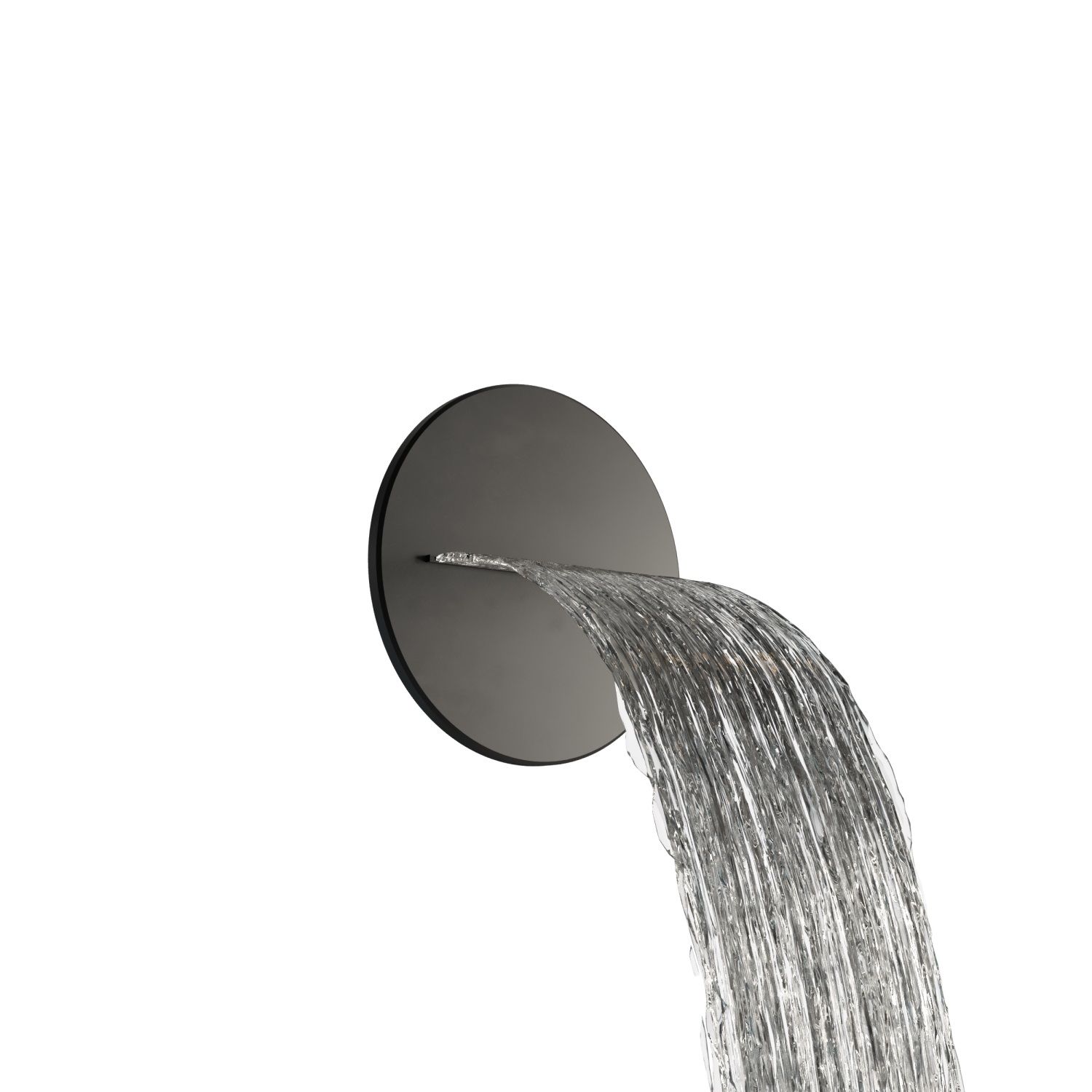 Salenzi Cascade giro inbouw watervaluitloop mat zwart